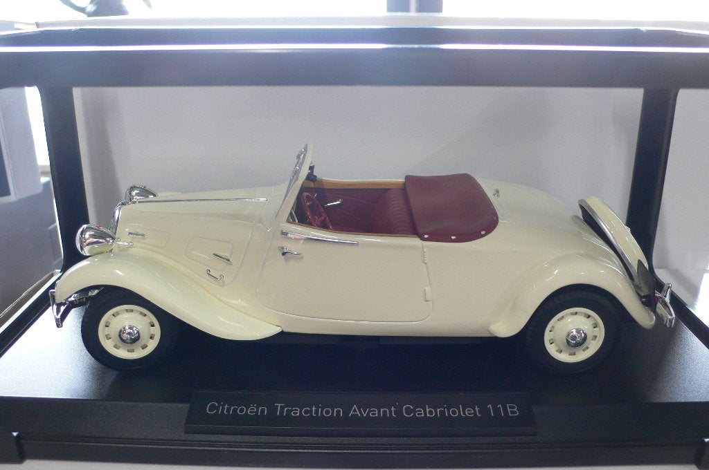 citroen traction avant cabriolet 11b 1939-NOREV- 1/18, Hobby en Vrije tijd, Modelauto's | 1:18, Verzenden, Nieuw, Auto, Norev