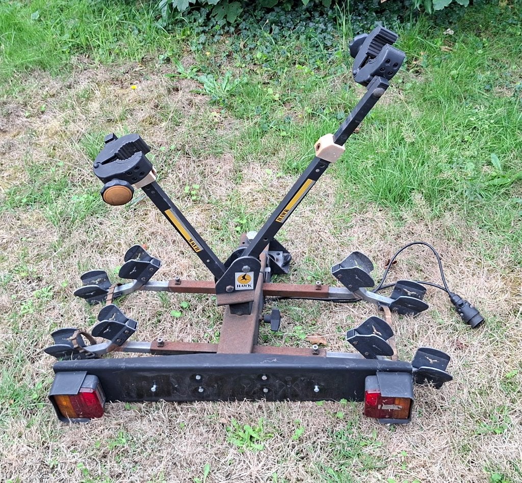Fietsendrager, Ophalen, Gebruikt, 2 fietsen, Trekhaakdrager
