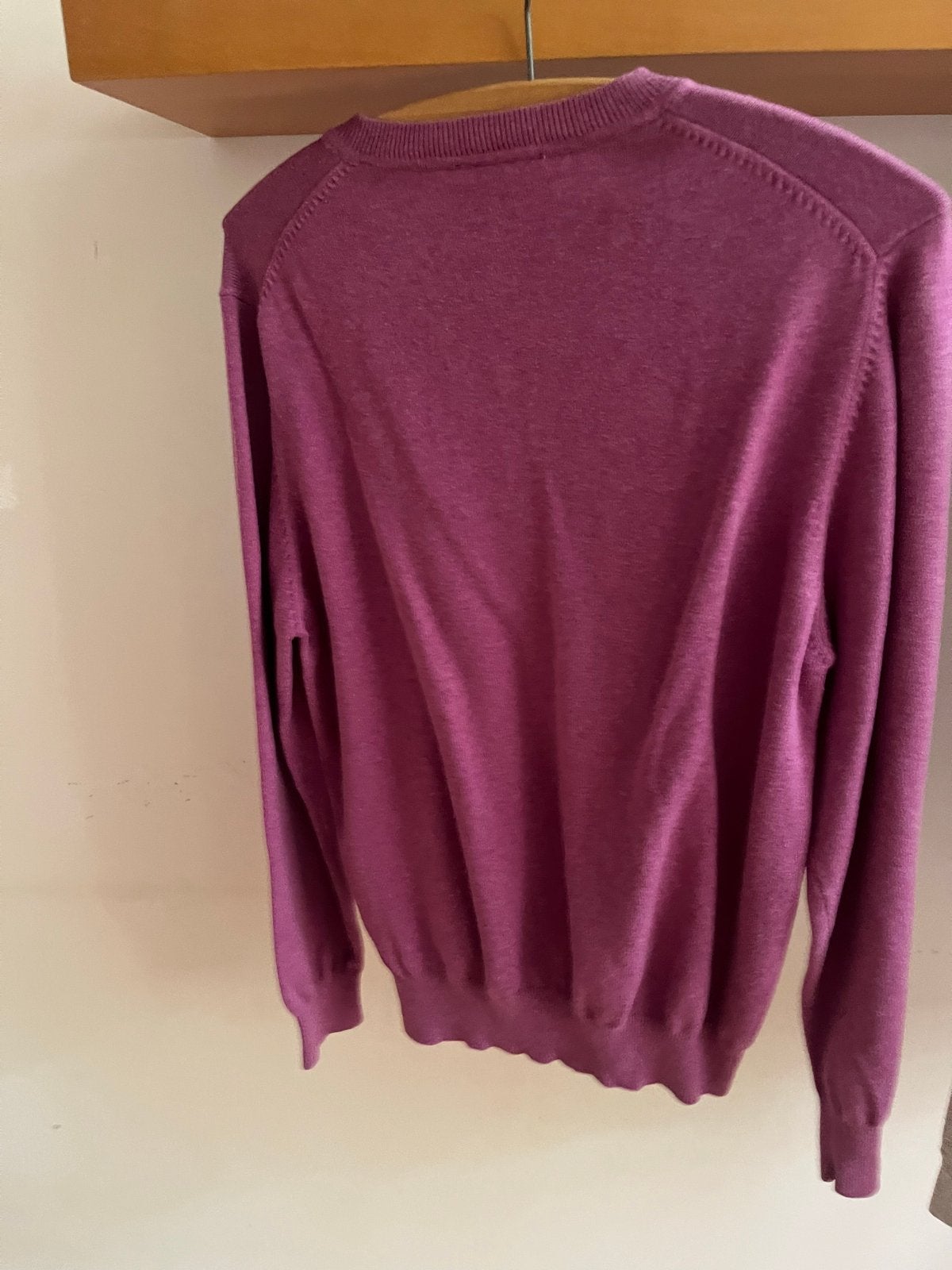 McGregor V-hals trui - Maat M, Ophalen of Verzenden, Gedragen, Maat 48/50 (M), Paars