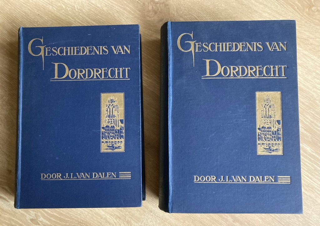 De Geschiedenis van Dordrecht - J.L. van Dalen 2 delen 1931, Verzenden, Gelezen
