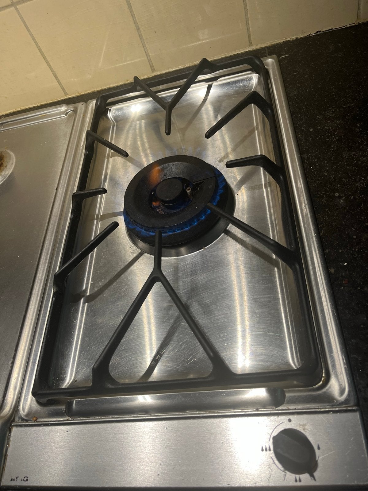 Atag wokbrander, Gebruikt, 3 kookzones of minder, Ophalen of Verzenden, Inbouw