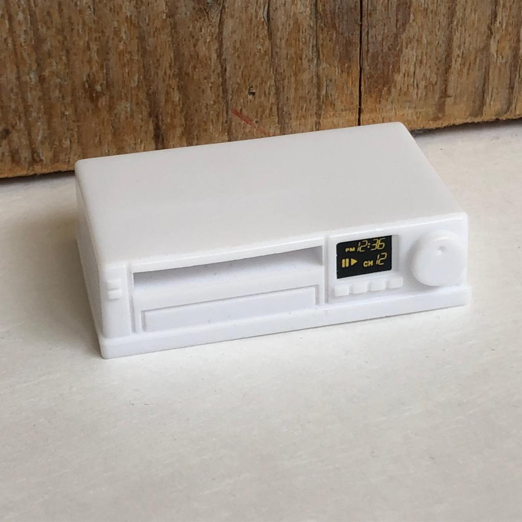 Stereo wit dvd tv voor Barbie woonkamer, Ophalen of Verzenden, Zo goed als nieuw, Toebehoren
