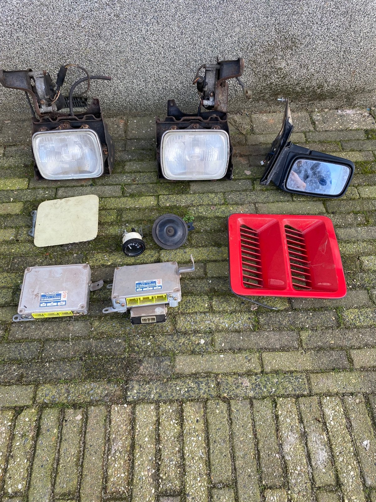 Toyota mr2, Ophalen, Gebruikt