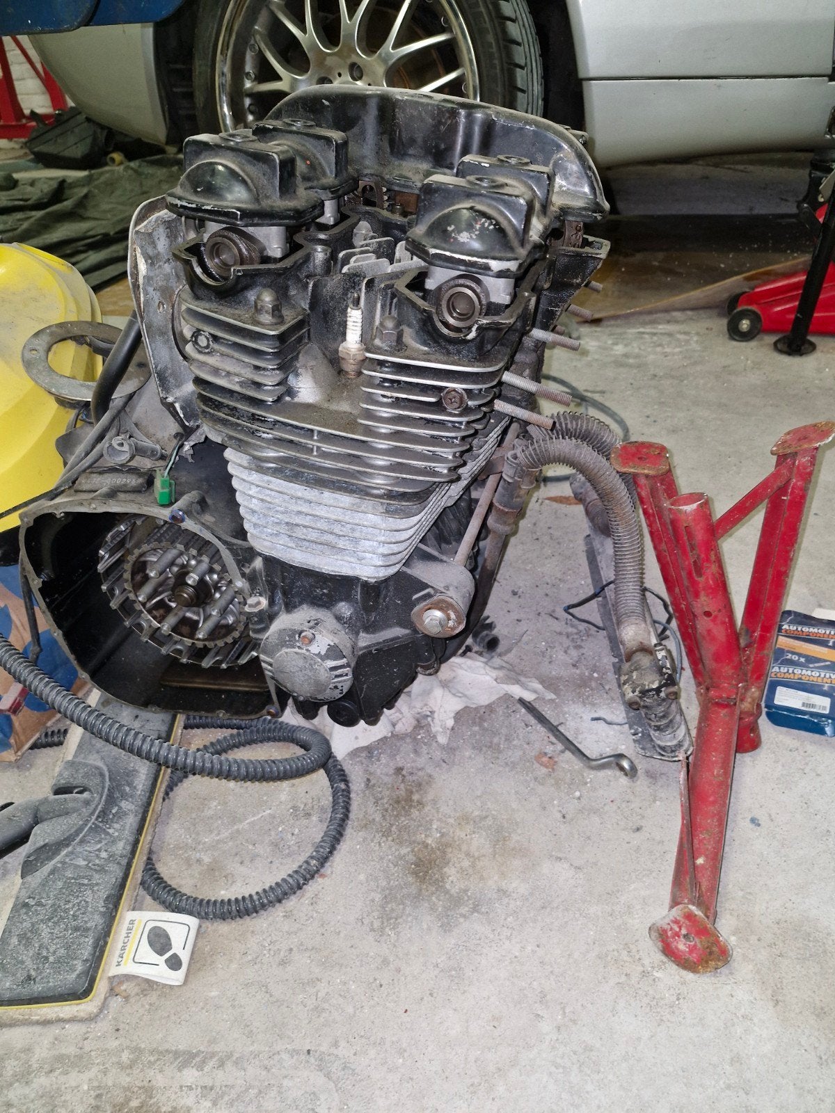 motorblok yamaha fj1100, Ophalen