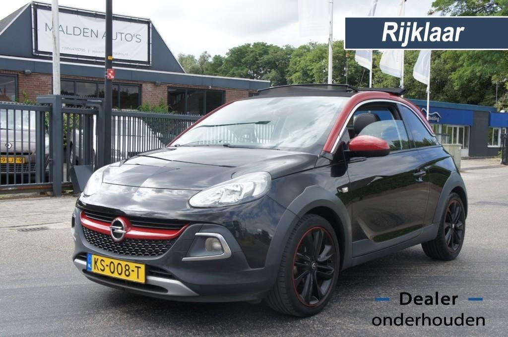 Opel ADAM 1.0 TURBO ROCKS CABRIO/H/LEDER/CLIMA/PDC/Apple Car, ADAM, Euro 6, 1041 kg, Met garantie (alle)