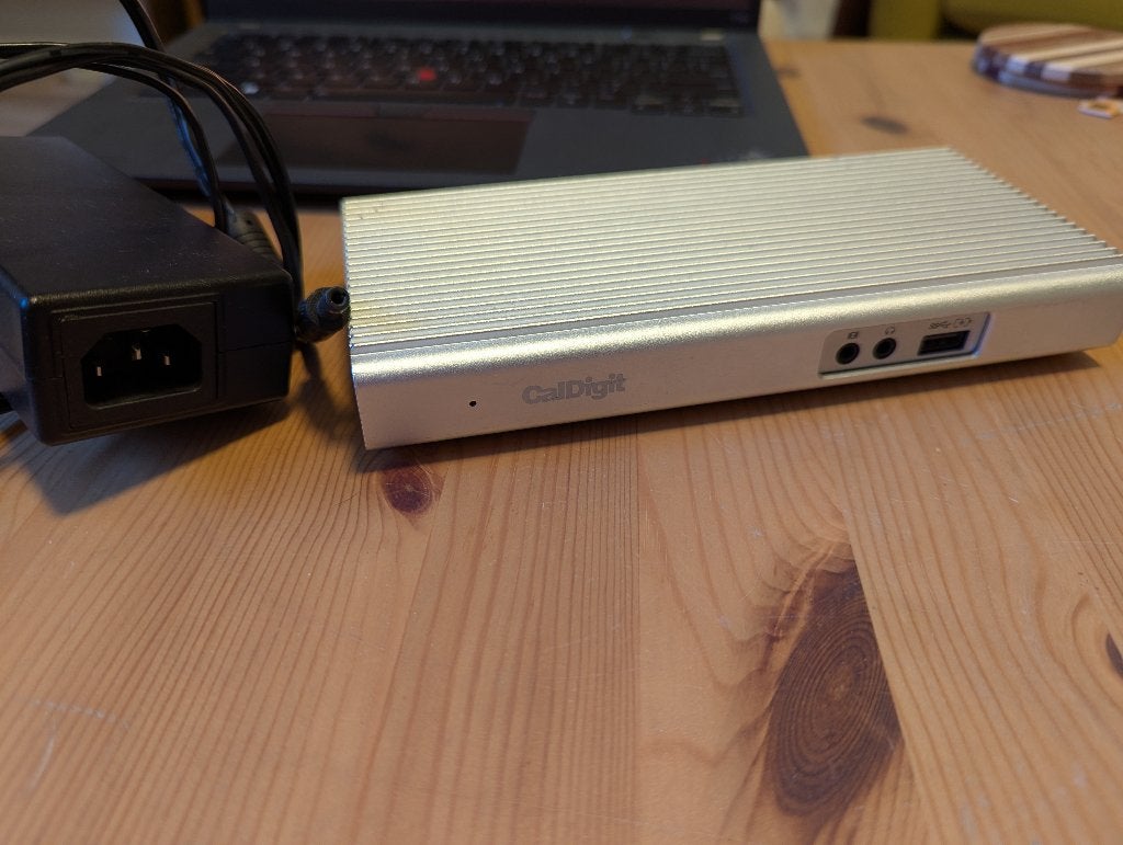 CalDigit USB-C dock thunderbolt 3, Computers en Software, Ophalen, Zo goed als nieuw, CalDigit, Docking station
