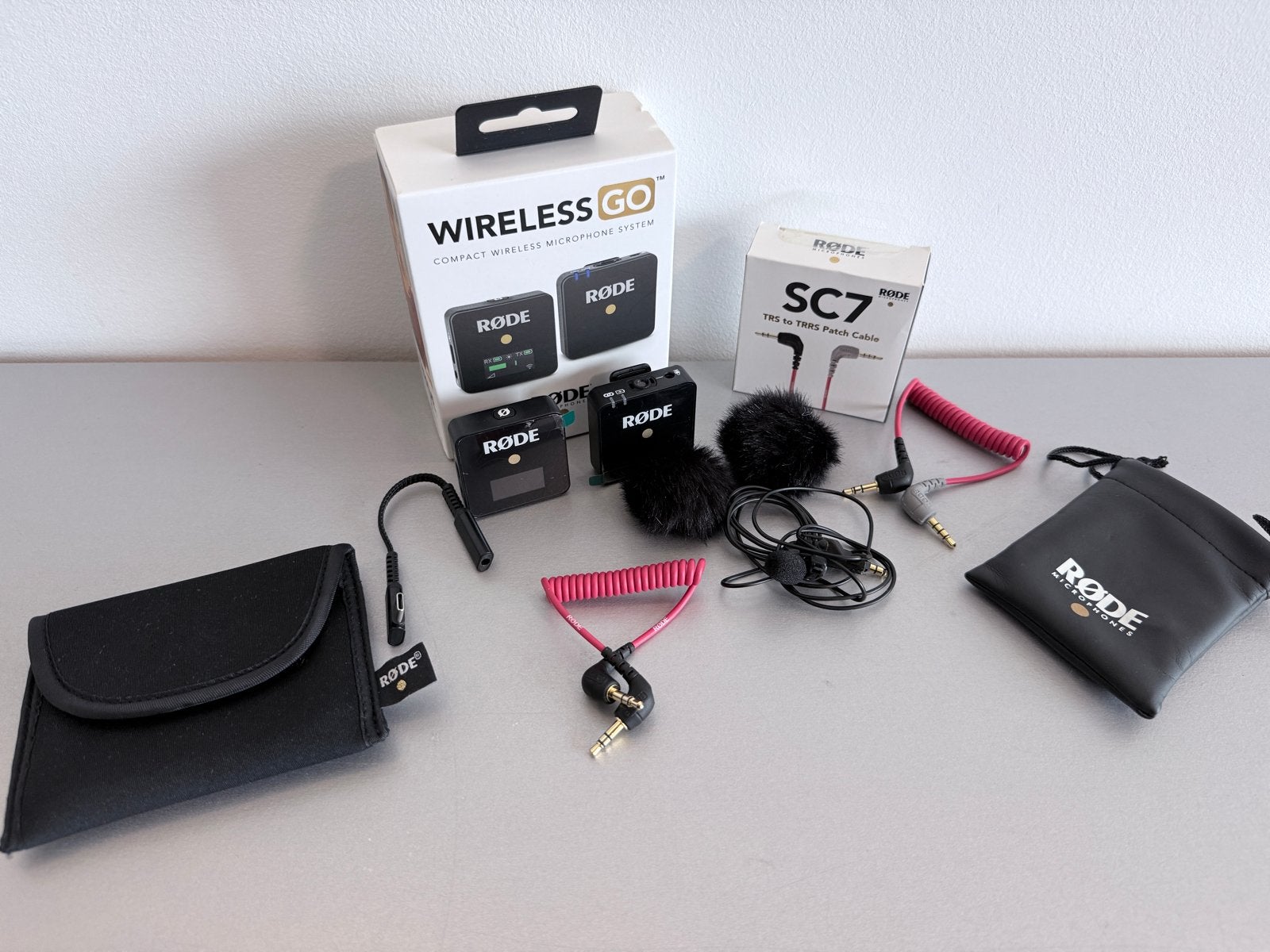 Rode Wireless Go Compact Draadloos Microfoonsysteem, Ophalen of Verzenden, Zo goed als nieuw, Audio