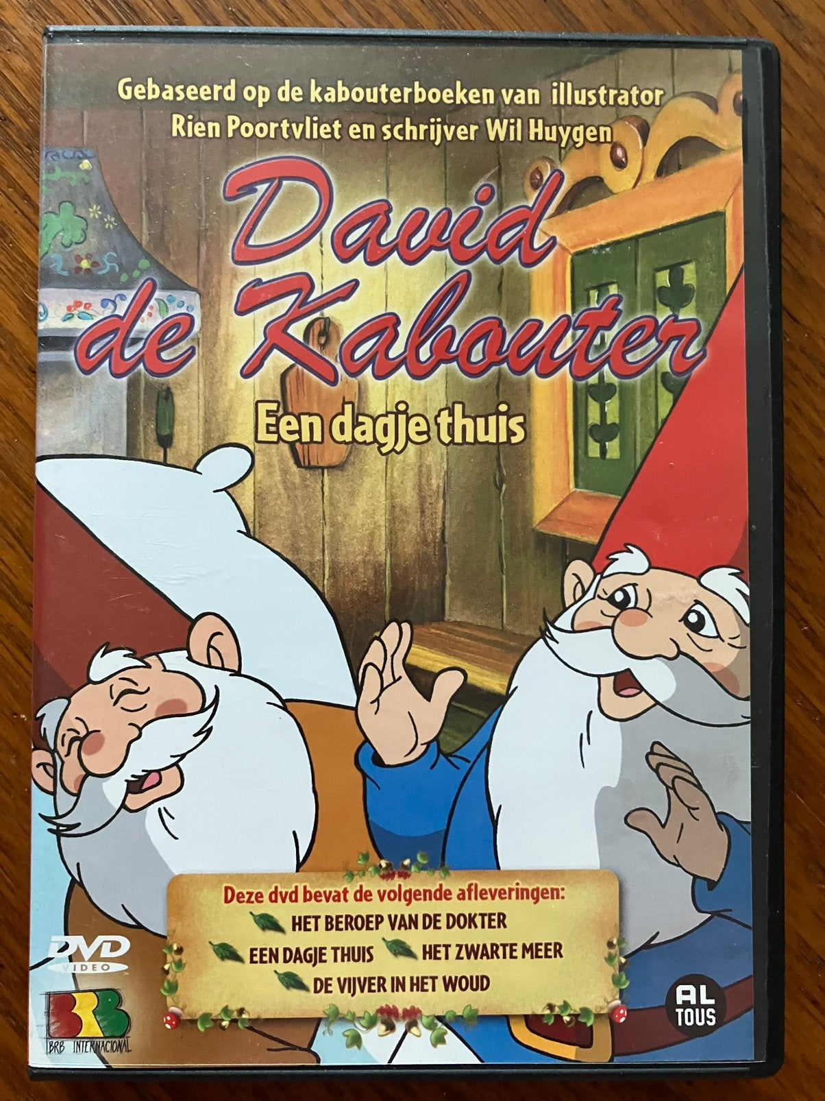 David de kabouter. Een dagje thuis. Dvd., Alle leeftijden, Ophalen of Verzenden, Zo goed als nieuw, Europees