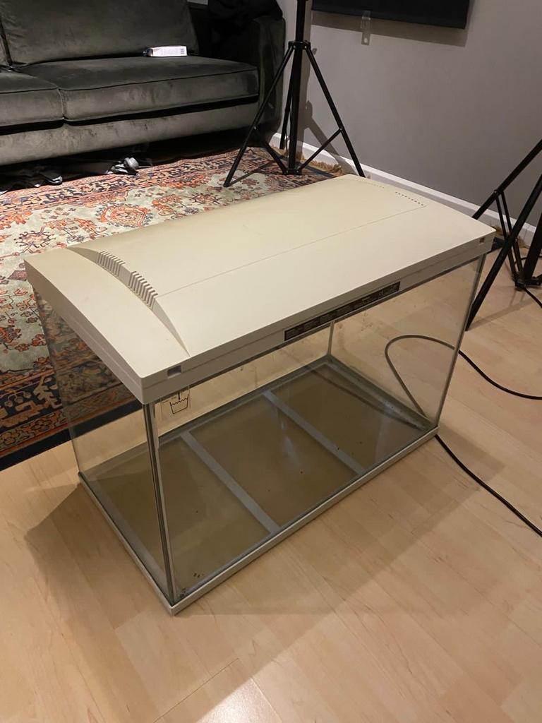 Aquarium 80x50x40, Ophalen, Gebruikt, Leeg aquarium