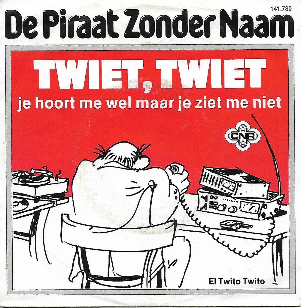 De Piraat Zonder Naam - Twiet, twiet, Ophalen of Verzenden, Gebruikt, 7 inch, Nederlandstalig