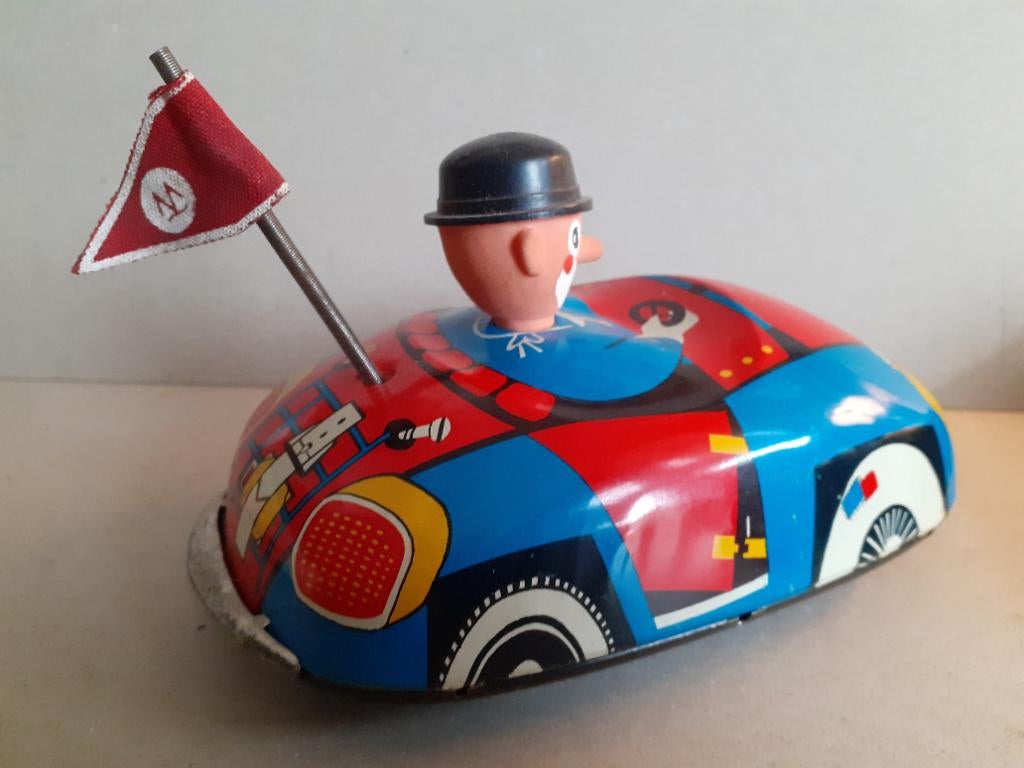 Blikken auto DDR  MS Brandenburg, Antiek en Kunst, Antiek | Speelgoed, Ophalen of Verzenden