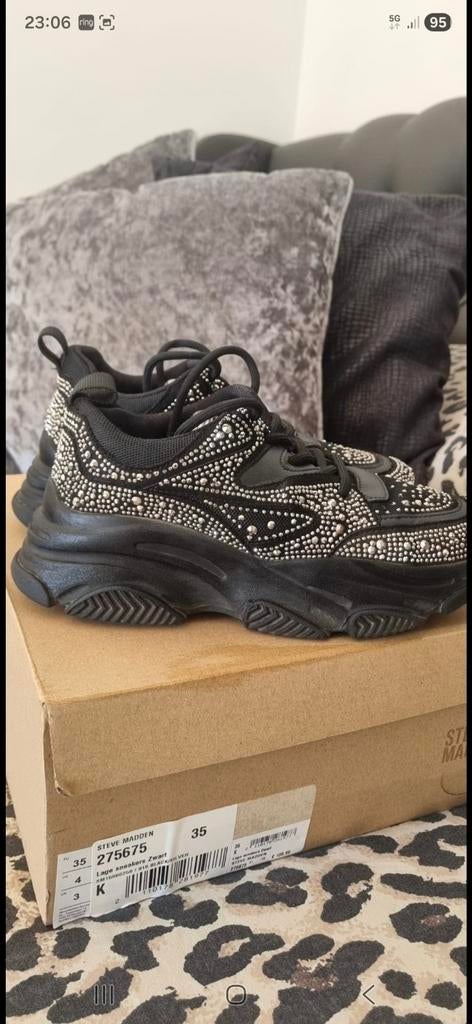 Steve madden, Zwart, Ophalen of Verzenden, Zo goed als nieuw, Steve madden