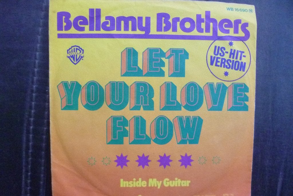 Bellamy Brothers - Let Your Love Flow(US-Hit-Version) 7 inch, 7 inch, Zo goed als nieuw, Overige typen, Country en Western