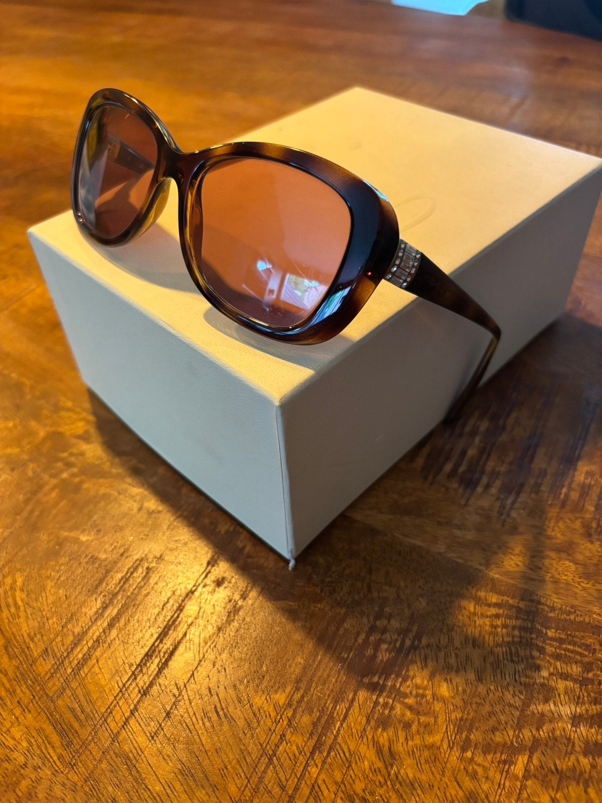 Vogue eyewear dames Vogue vo2943sb zonnebril, Overige merken, Gebruikt, Zonnebril op sterkte, Bruin
