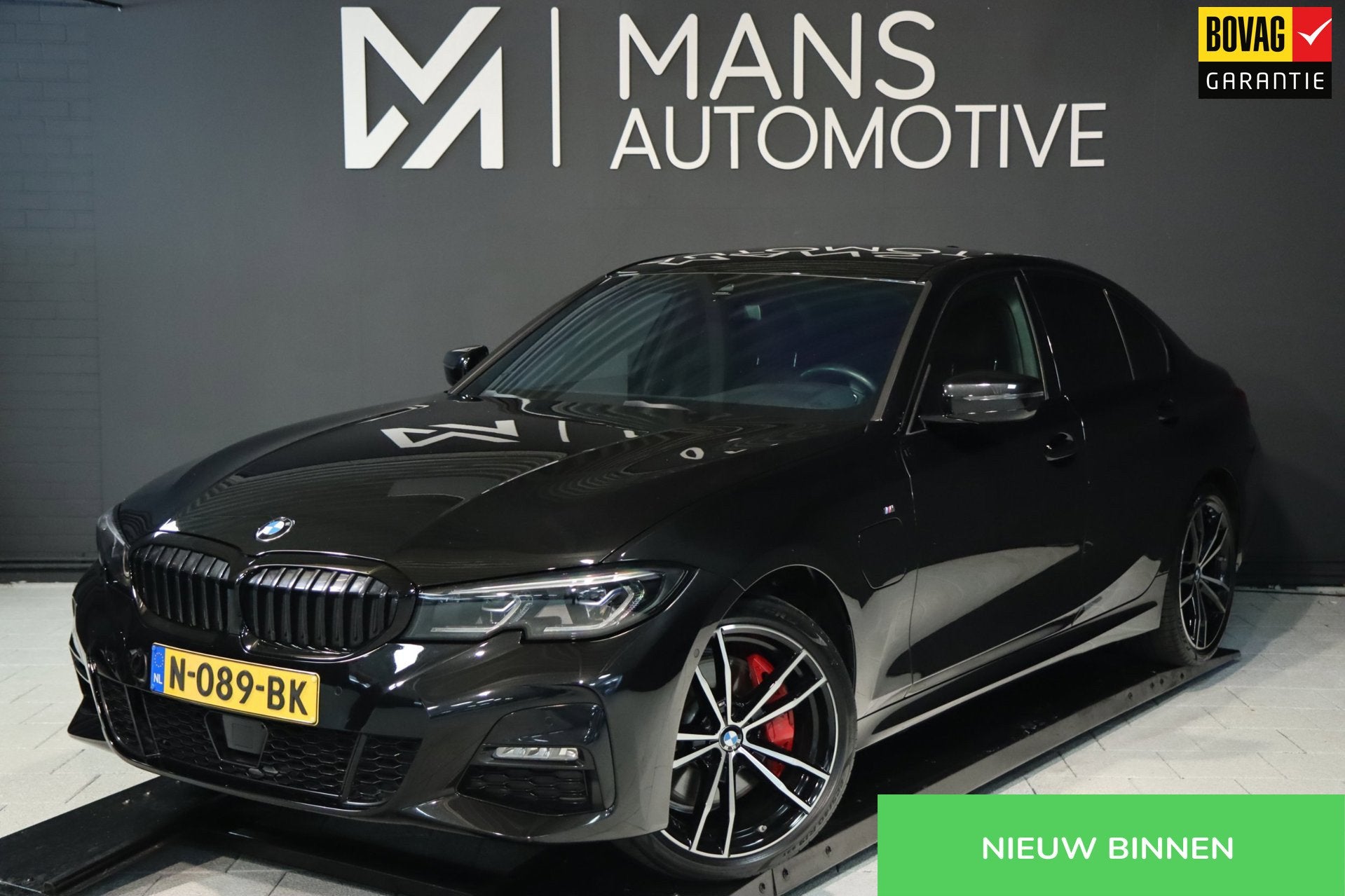 BMW 3-serie 320e M Sport / ACC / CAMERA / LEDER / CARPLAY /, Auto's, Automaat, Gebruikt, Euro 6, 4 cilinders