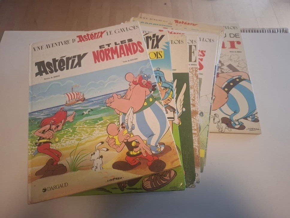 Asterix en Obelix stripboeken -, Complete serie of reeks, Ophalen, Gelezen, René Goscinny, Albert Uderzo