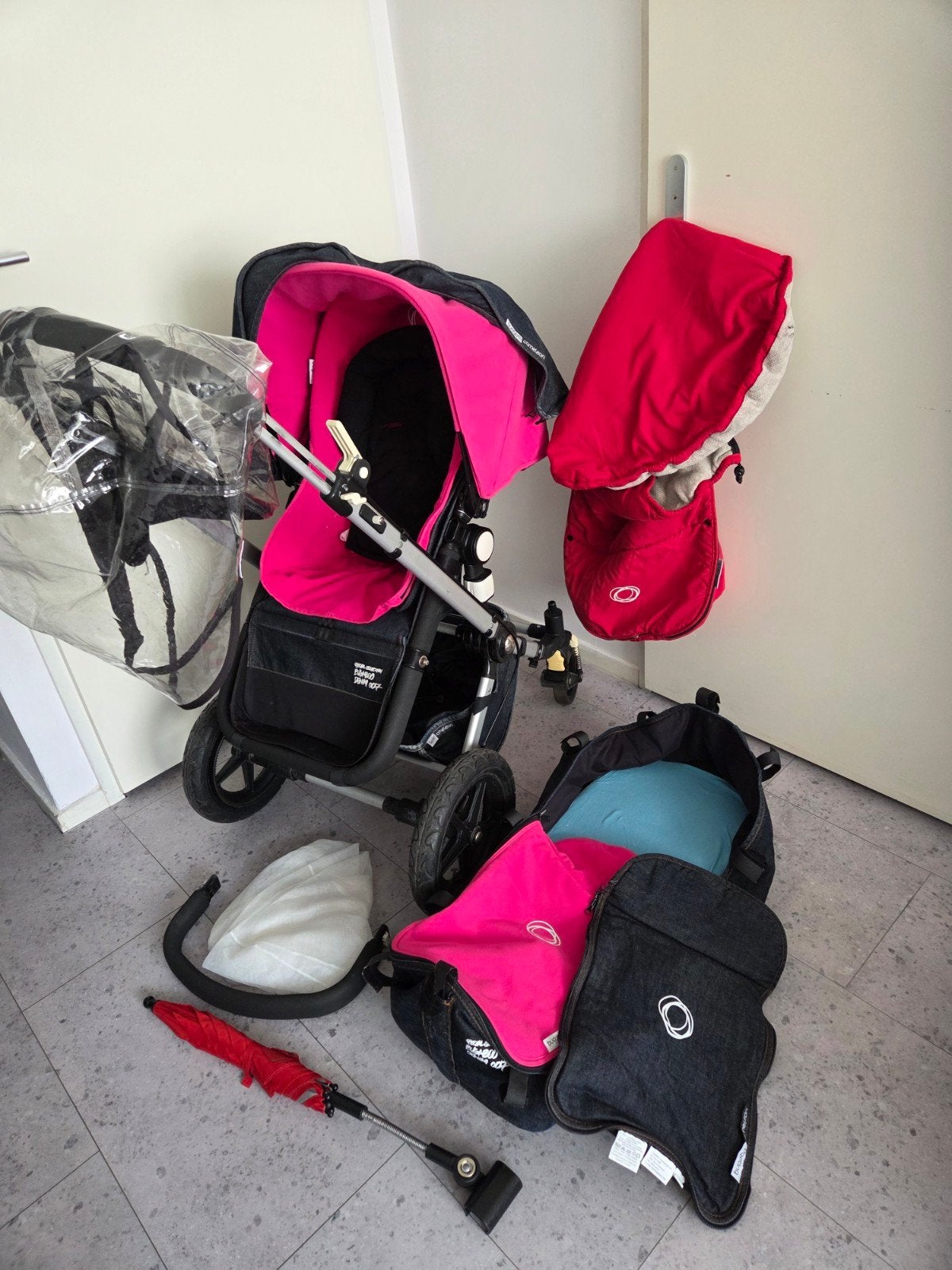 Bugaboo Special Edition DENIM 007 Combiwagen Compleet, Ophalen, Bugaboo
