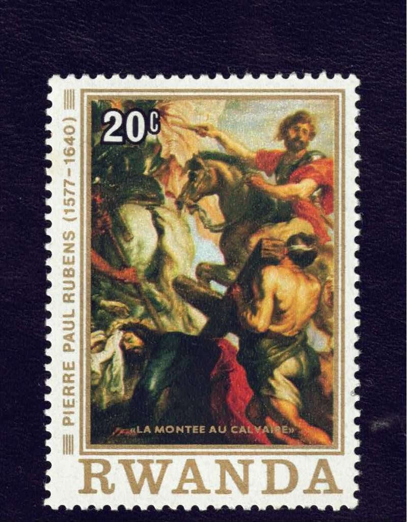 Fauna - Dieren - Paarden - Rwanda - La Montee au  C (II) pfr, Postzegels en Munten, Postzegels | Thematische zegels, Ophalen of Verzenden