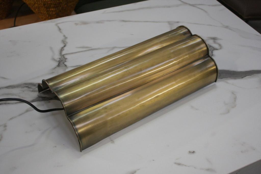 3 x wandlamp FRINGE Light & Living metaal zwart antiek koper, Ophalen of Verzenden, Zo goed als nieuw