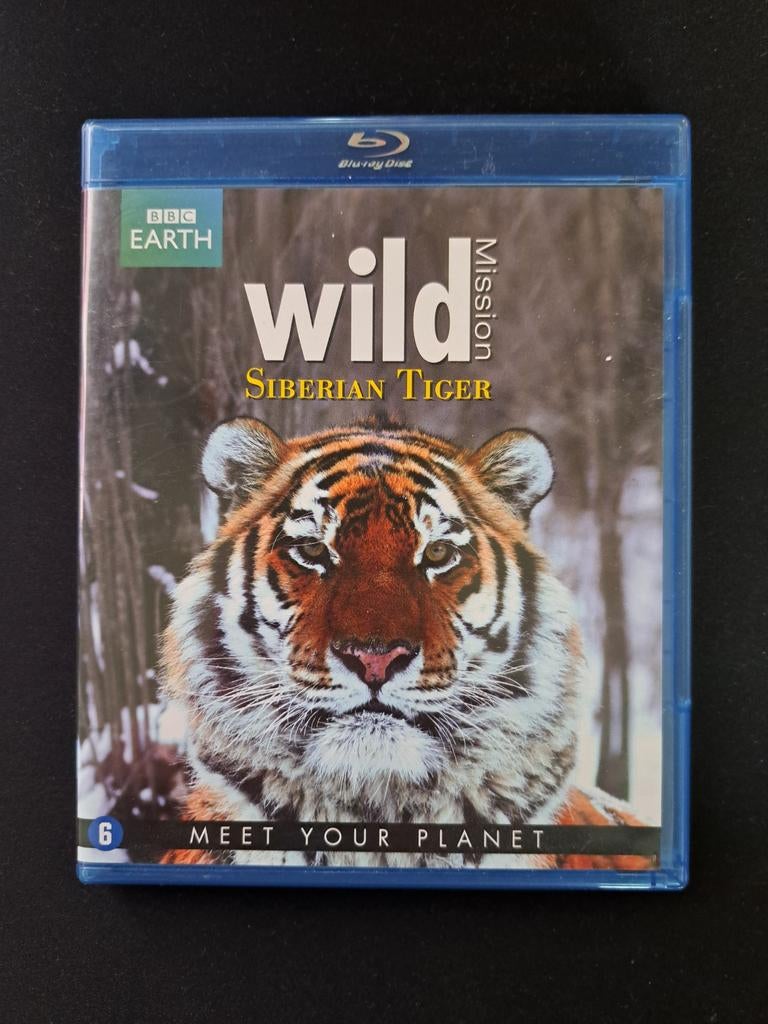 BBC Wild Mission: Siberian Tiger Blu-ray, Ophalen of Verzenden, Zo goed als nieuw, Documentaire en Educatief
