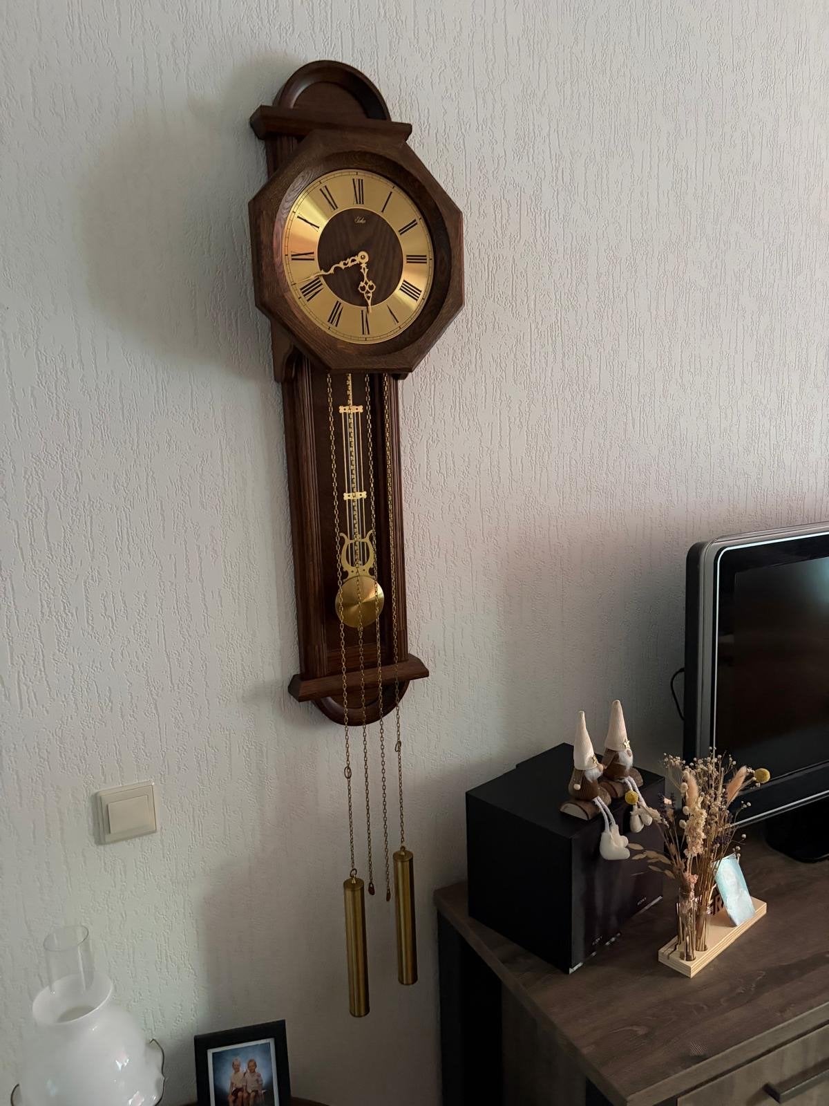 Antieke wandklok met slinger - Klassiek design, Ophalen