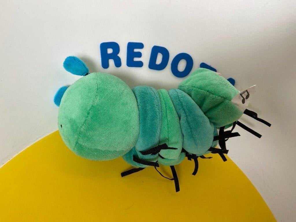 K4443 ikea speeldoosje rups groen, Kinderen en Baby's, Ophalen of Verzenden, Zo goed als nieuw, Overige typen
