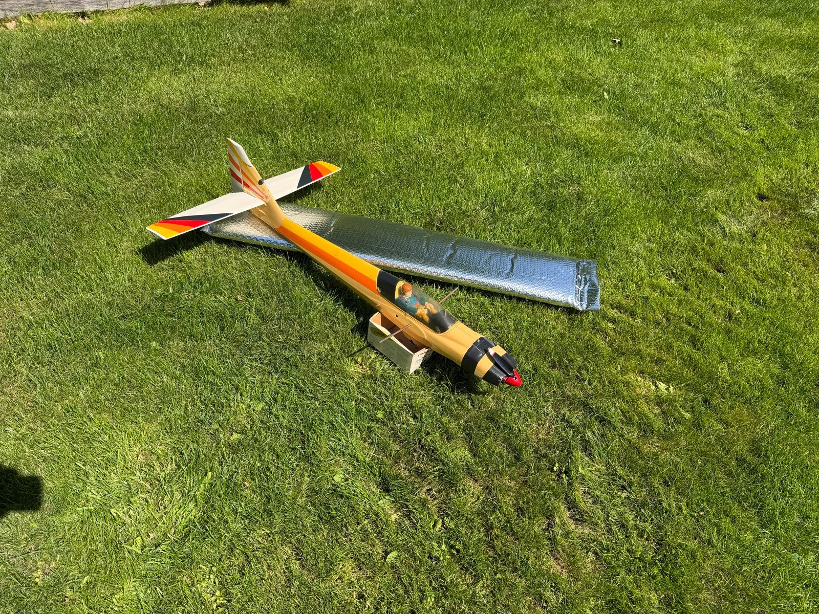 Robbe Windy. RC Zweefvliegtuig - Vintage Model zwever, Hobby en Vrije tijd, Gebruikt, Groter dan 1:72, Vliegtuig, Ophalen