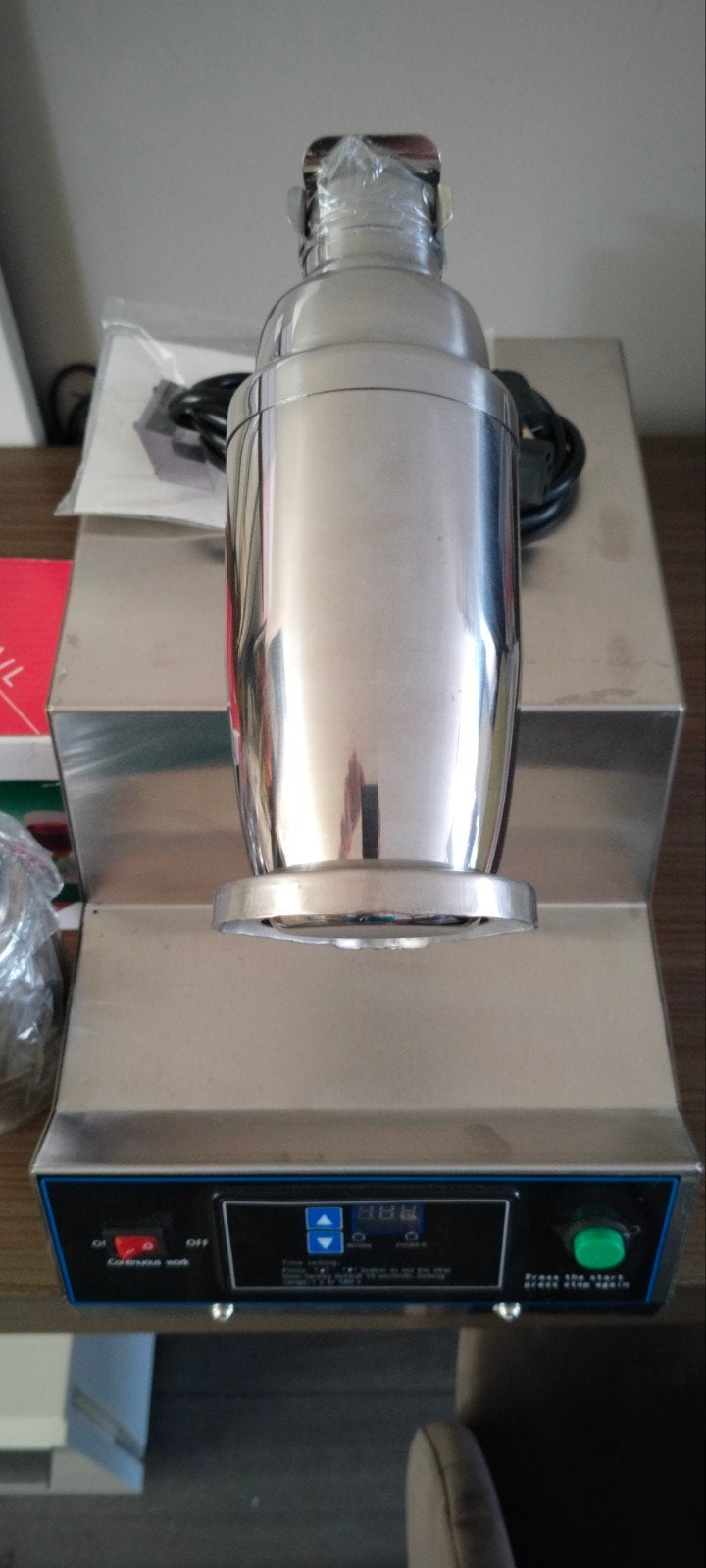 Automatische Cocktail Shaker RVS - Instelbare Snelheid, Ophalen of Verzenden