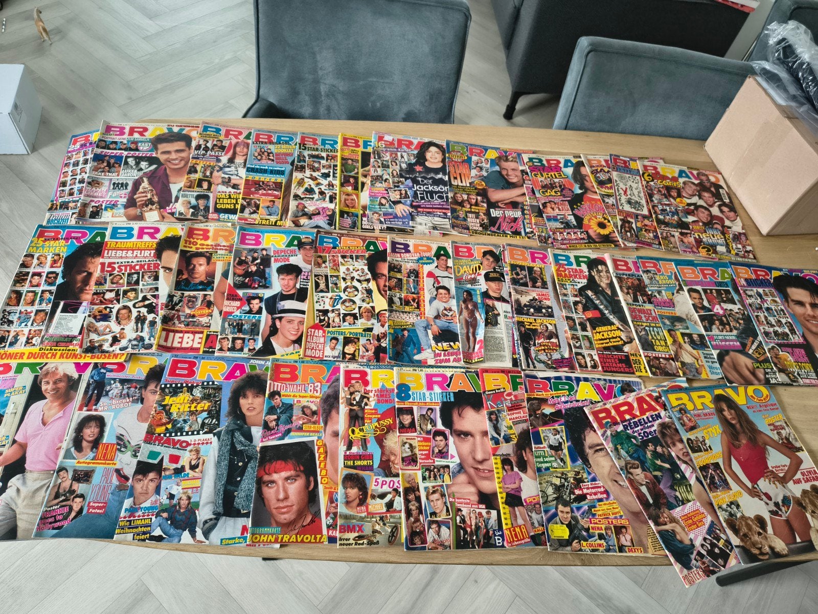 37 Duitstalige Bravo magazines jaren '80 & '90, Ophalen of Verzenden, Gelezen, Muziek, Film of Tv