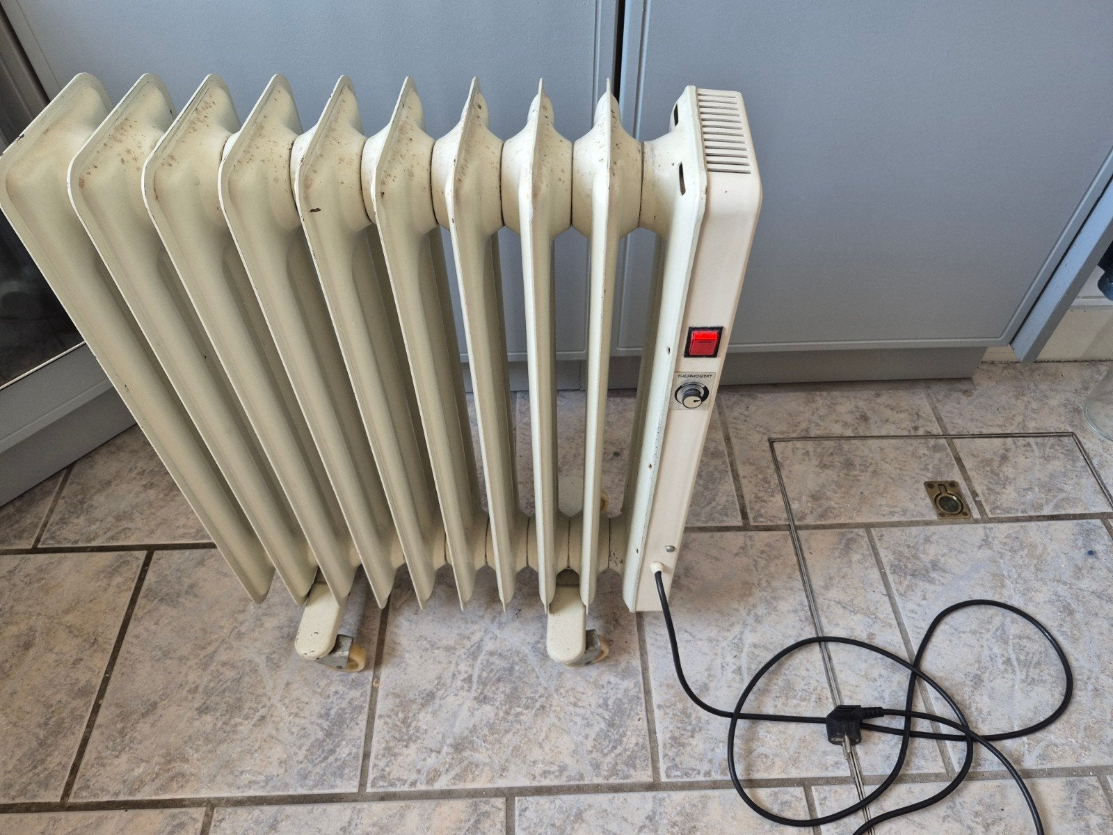 Elektrische radiator 2000W, Ophalen, 30 tot 80 cm, Gebruikt, Radiator