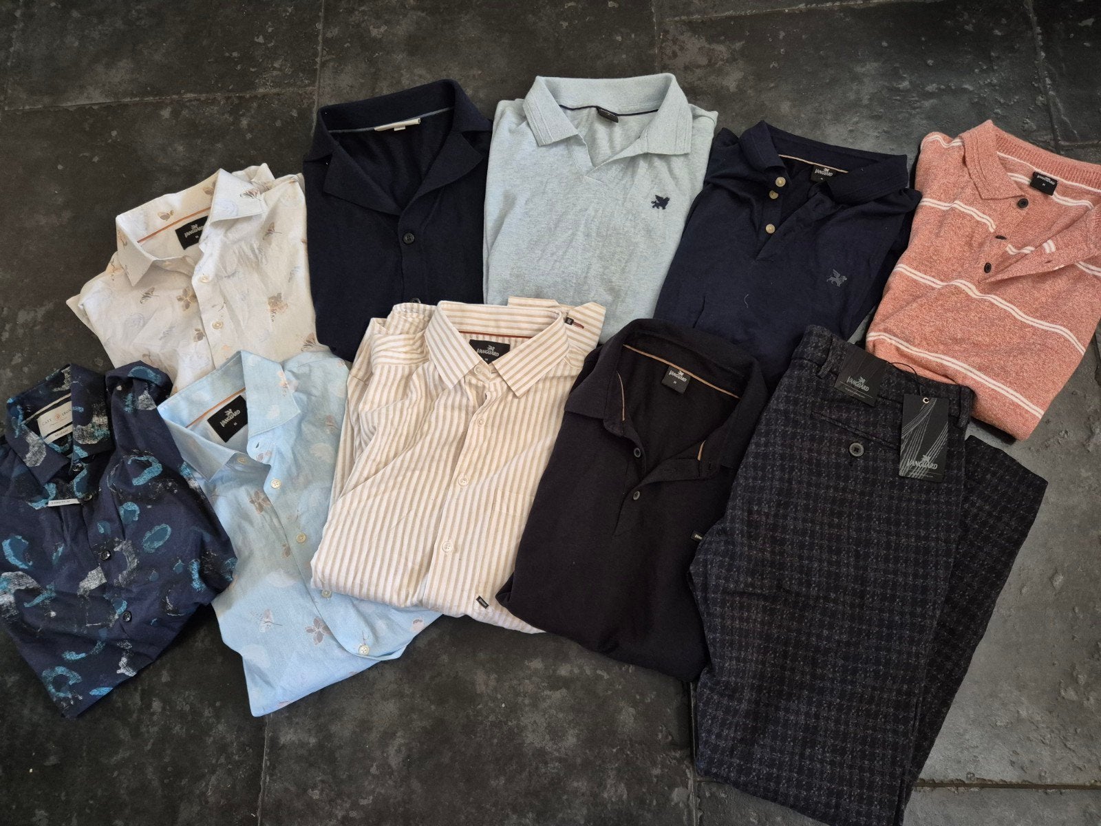 Partij Herenkleding Vanguard Zomerkleding Pakket 3, Maat 48/50 (M), ., Ophalen of Verzenden, Zo goed als nieuw