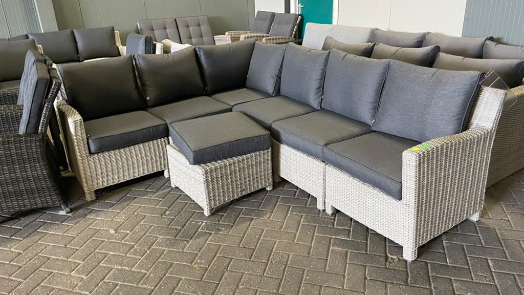 Loungeset kettler palma opruiming € 950,00, Ophalen, Zo goed als nieuw, Hocker