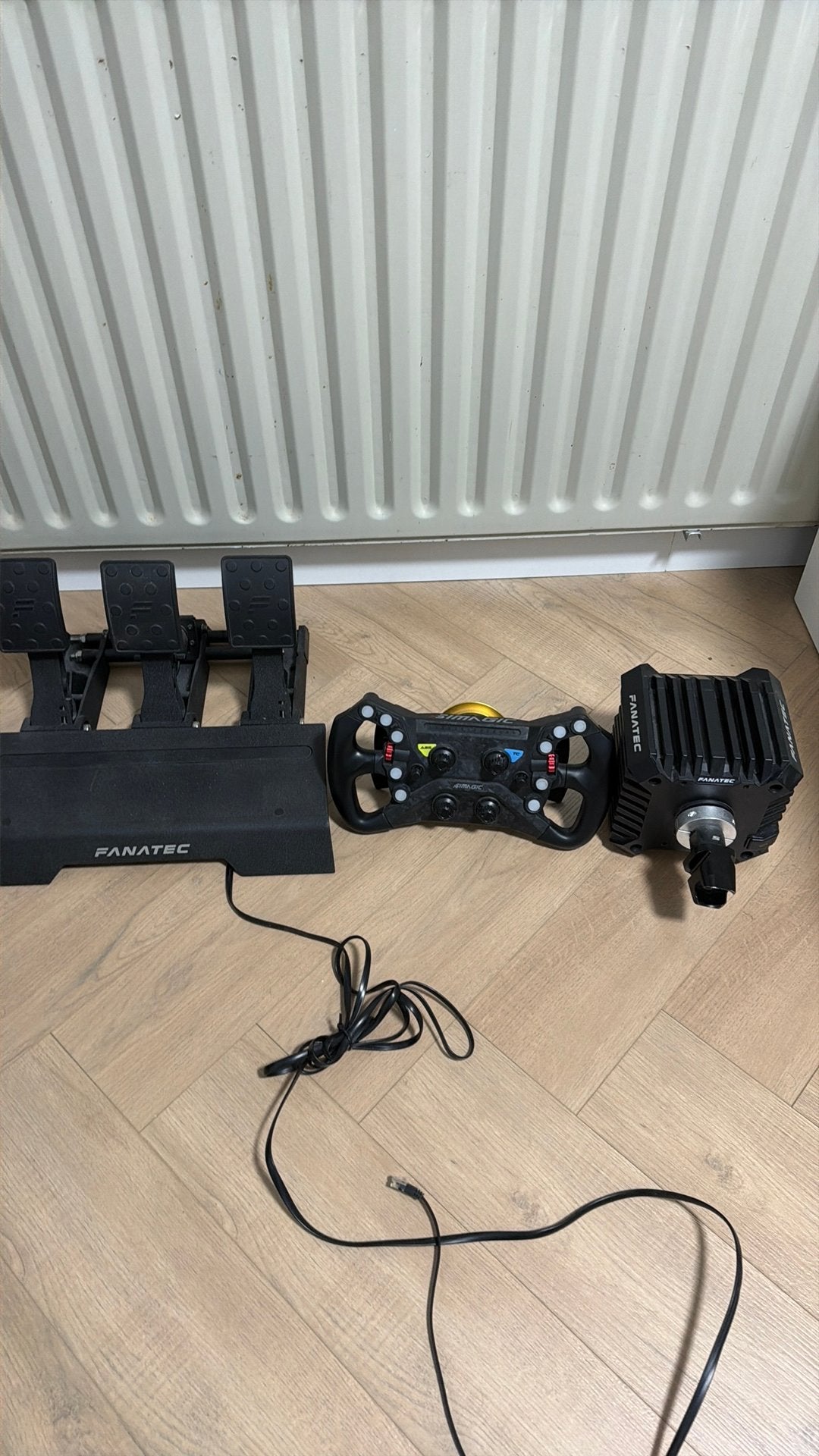 race sim setup, Ophalen, Zo goed als nieuw