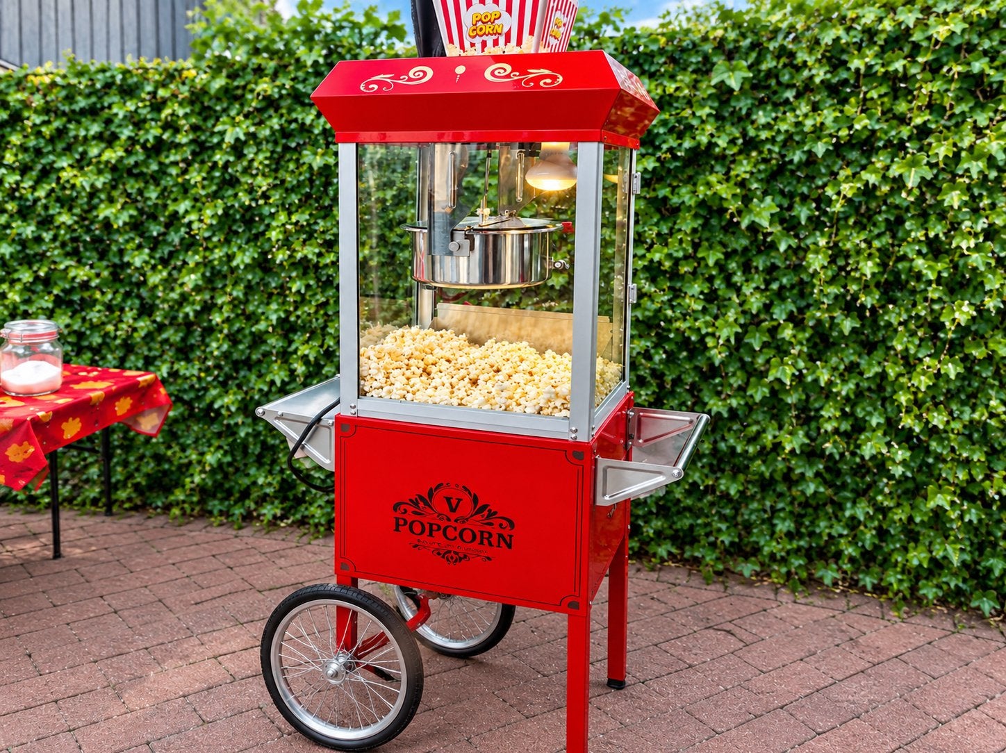 POPCORNMACHINE TE HUUR, Witgoed en Apparatuur, Ophalen of Verzenden