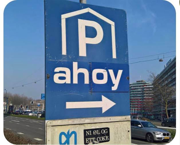 Parkeerticket gezocht 9 mei Ahoy, Eén persoon
