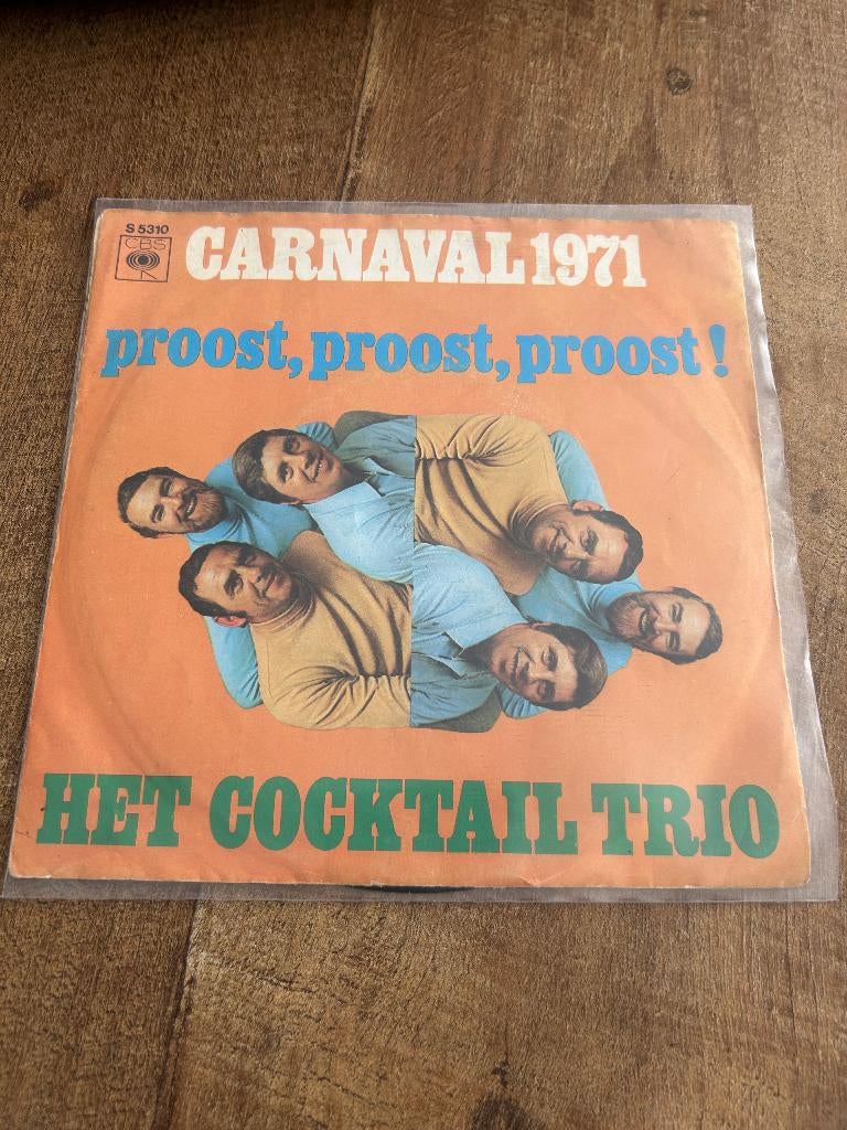 Coctail Trio-Carnaval, 7 inch, Single, Ophalen of Verzenden, Zo goed als nieuw