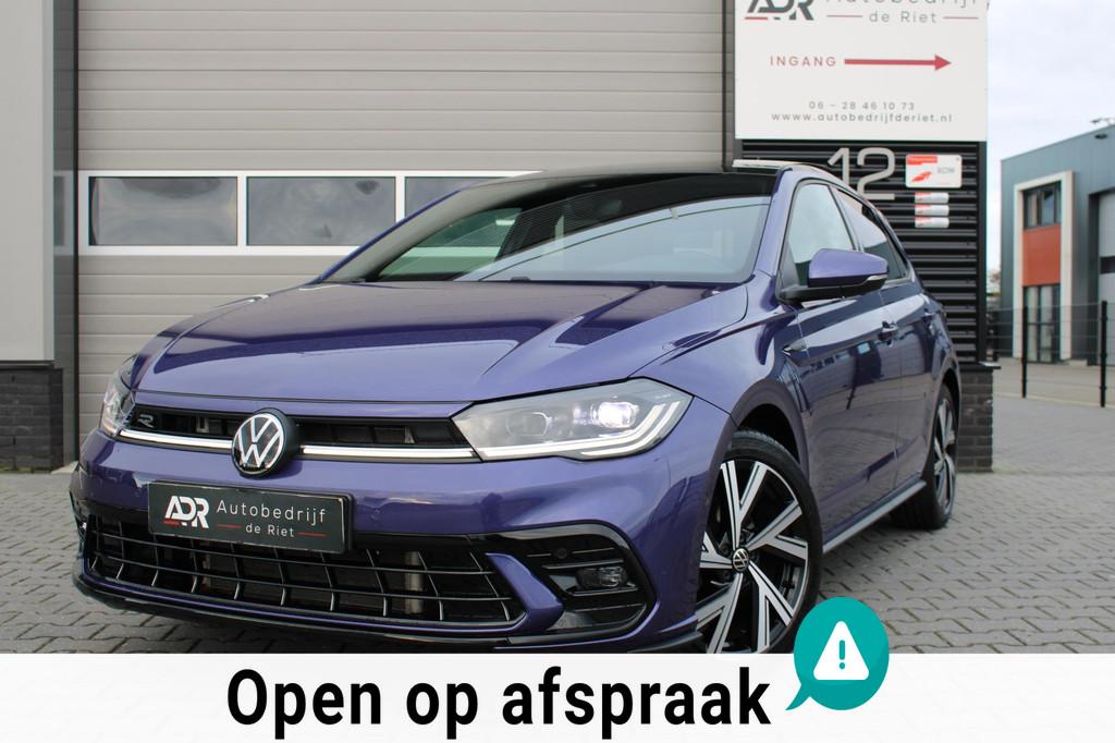 Volkswagen Polo 1.0 TSI 110PK 3X R-Line Business/PANO/IQ/CAM, Stof, Gebruikt, Origineel Nederlands, 3 cilinders