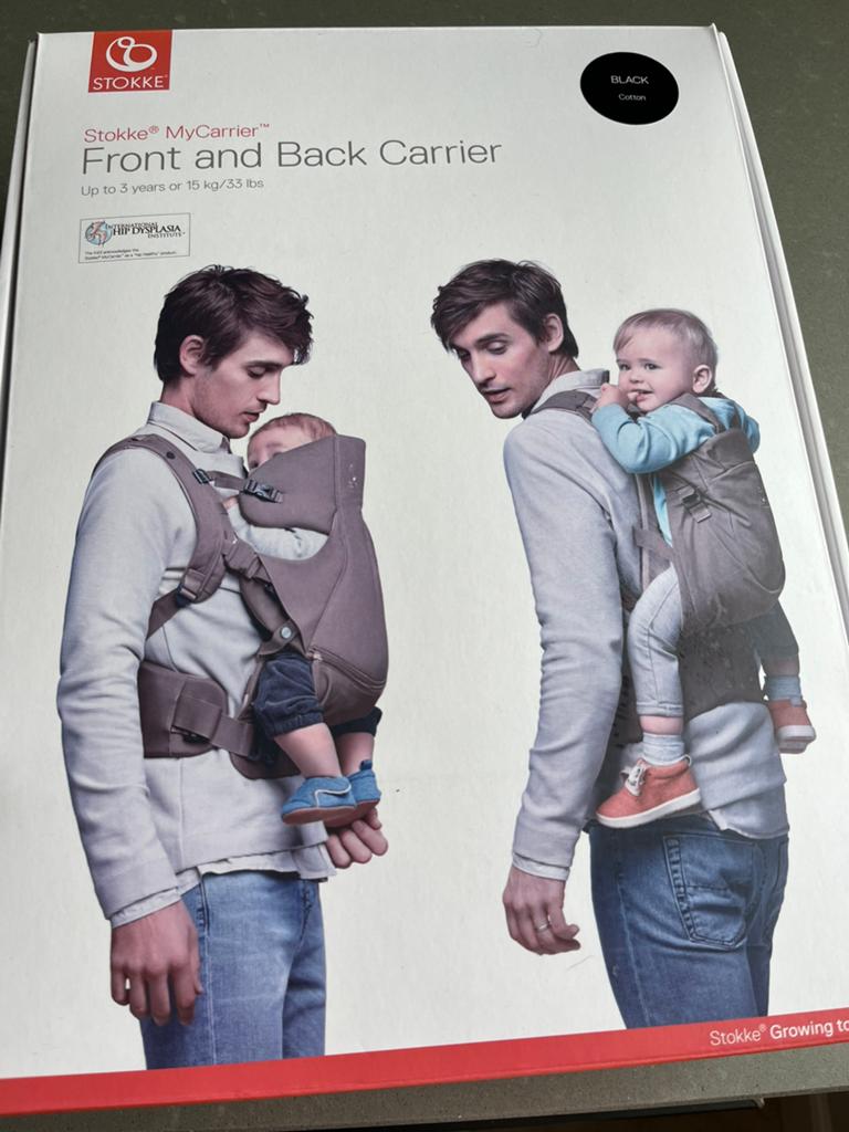 Stokke mycarrier buik en rug drager, Kinderen en Baby's, Babydragers en Draagdoeken, Overige merken, Buik of Rug, Ophalen of Verzenden