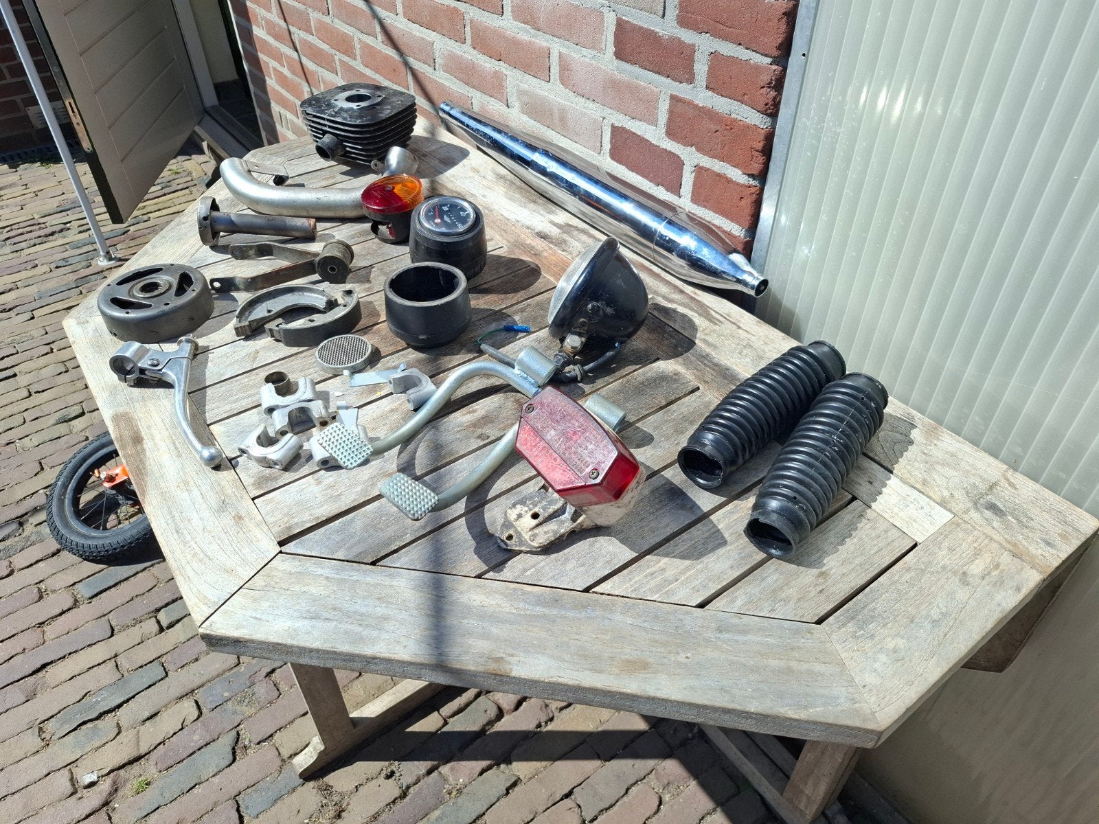 partijtje zundapp onderdelen, Fietsen en Brommers, Brommeronderdelen | Zundapp, Ophalen of Verzenden, Gebruikt, Overige typen