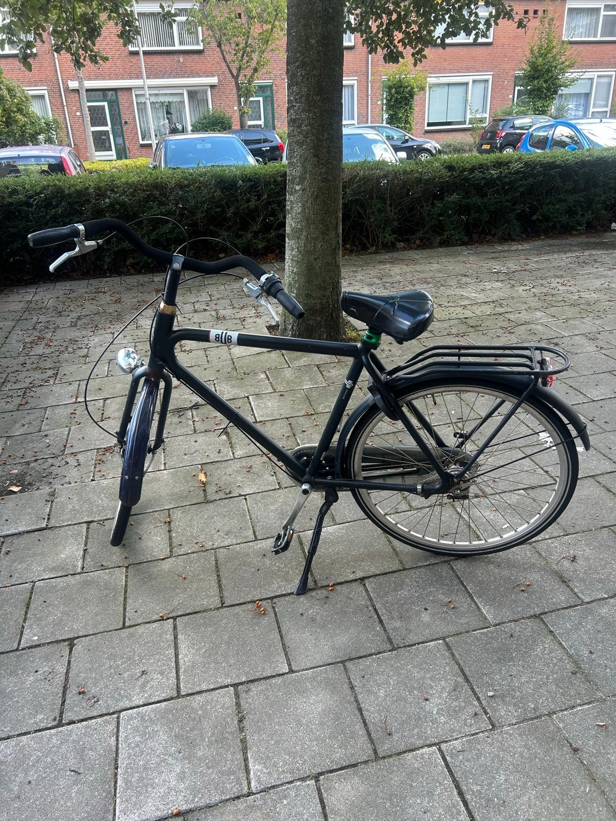 Zwarte stadsfiets, Ophalen, Gebruikt, Overige merken, Versnellingen