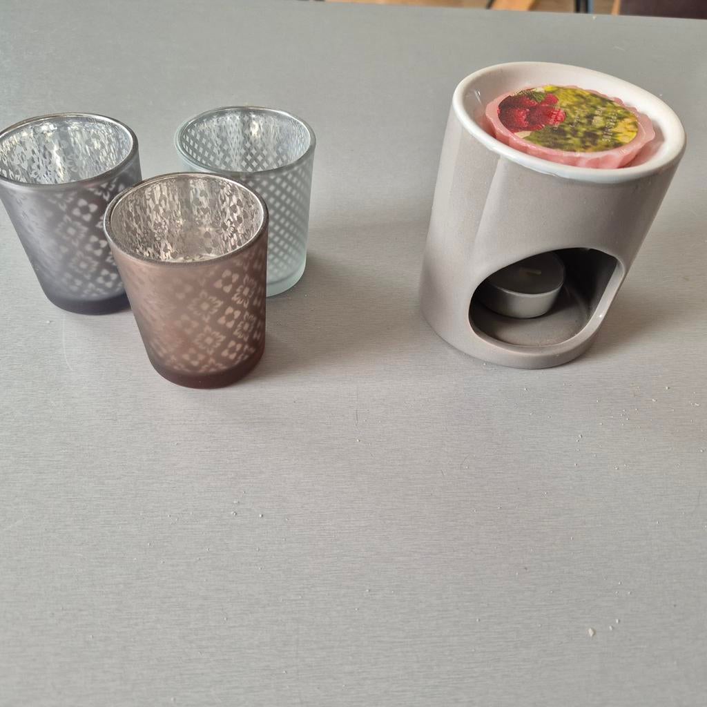 Waxinelichtje houders en kaarsenmakerij brander, Ophalen, Jongetje of Meisje, Schoentjes