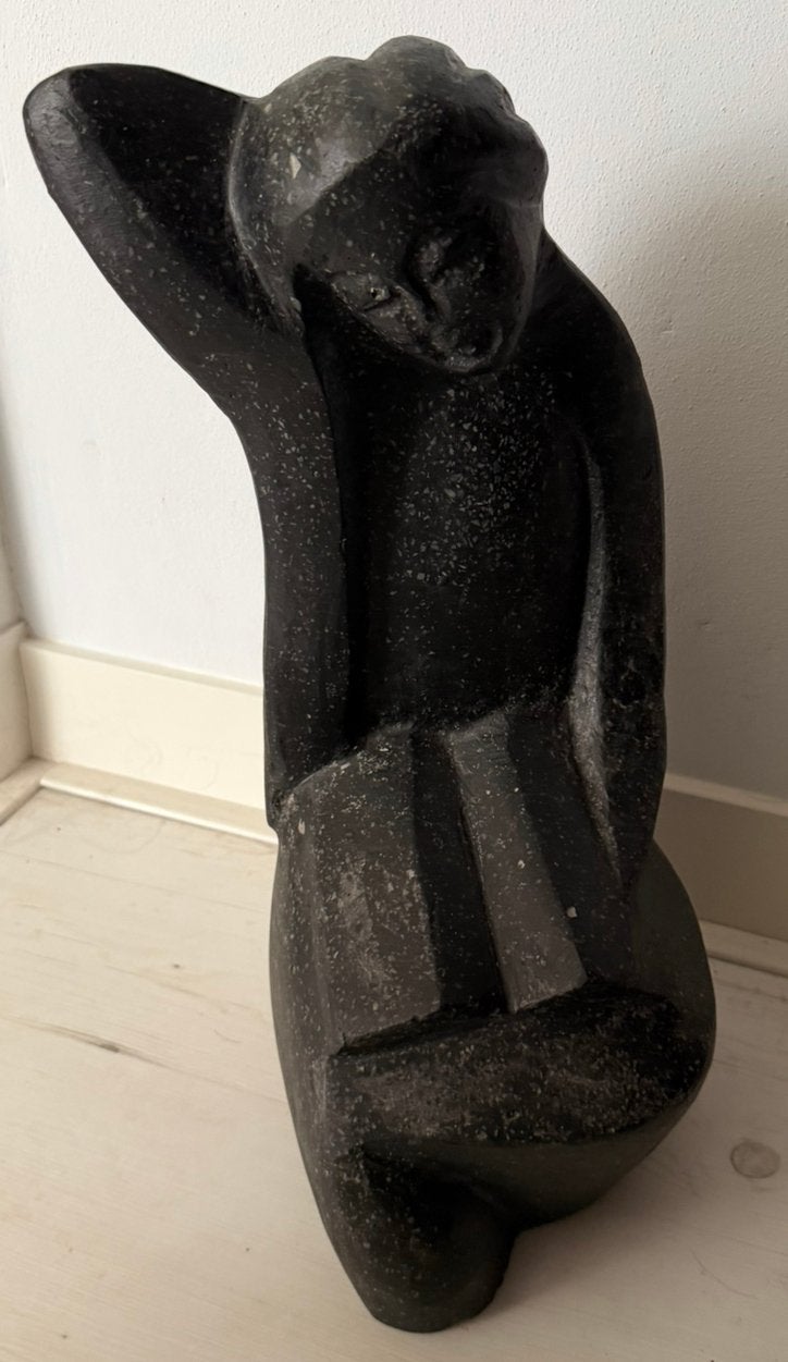 Prachtig groot sculptuur ‘Kind - (46cm) van Corry Ammerlaan, Ophalen of Verzenden