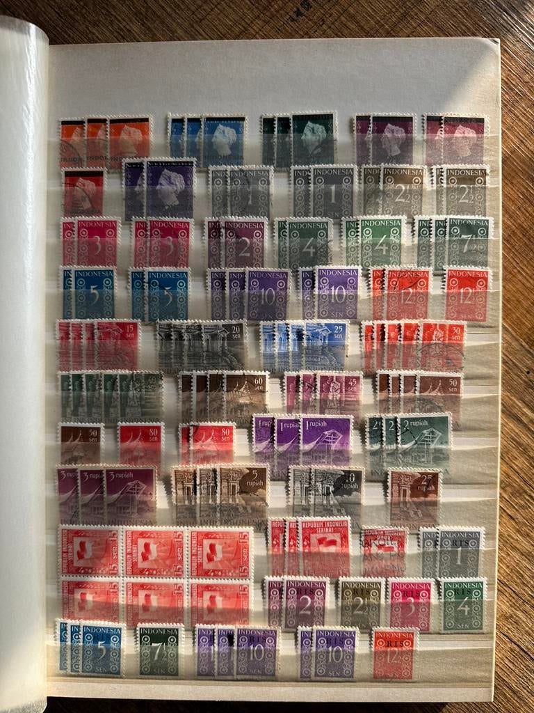 Album Indonesië, Postzegels en Munten, Postzegels | Volle albums en Verzamelingen, Verzenden, Buitenland