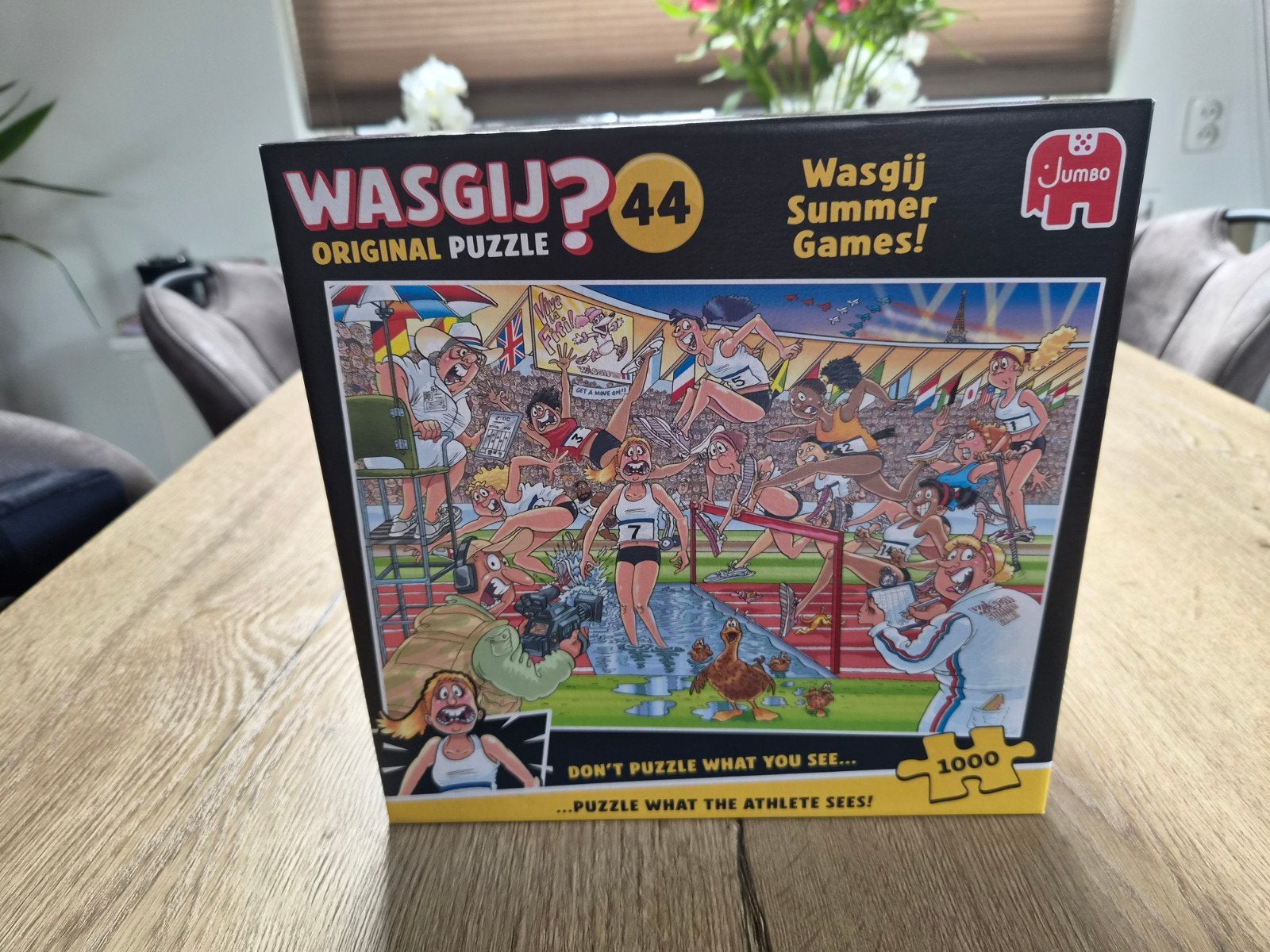 2x Wagij puzzle, Ophalen of Verzenden, 500 t/m 1500 stukjes, Zo goed als nieuw, Legpuzzel
