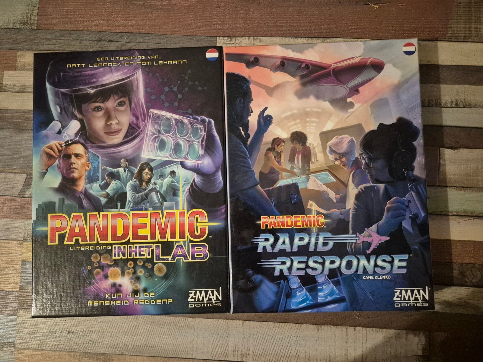 Pandemic Rapid Response en uitbreiding in het lab, Hobby en Vrije tijd, Gezelschapsspellen | Bordspellen, Ophalen of Verzenden
