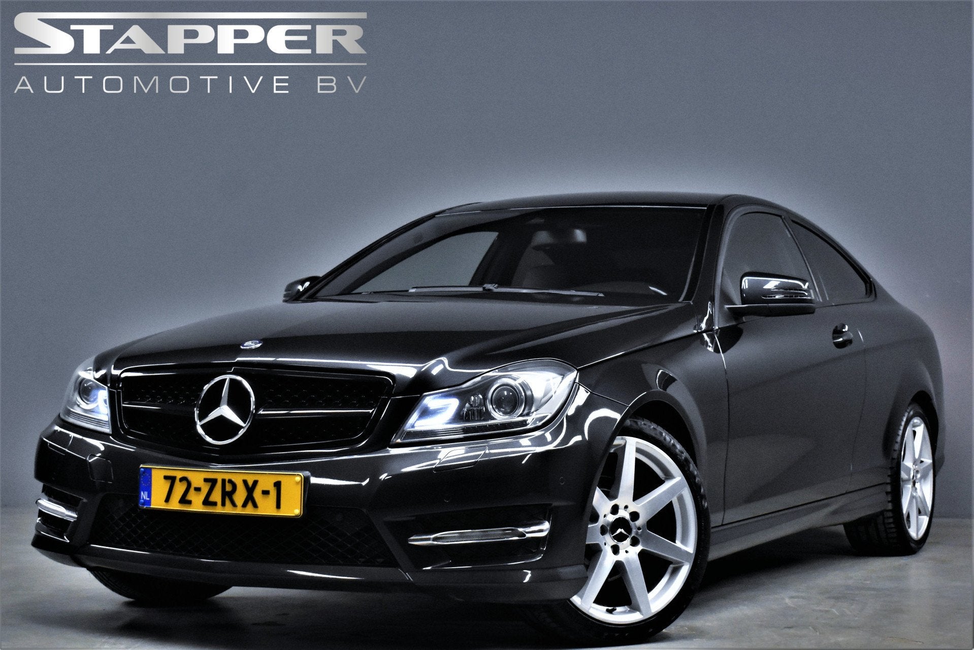 Mercedes-Benz C-Klasse Coupé 250 204pk OrgNL Xenon/Navi/Led, Automaat, Euro 5, Achterwielaandrijving, Zwart