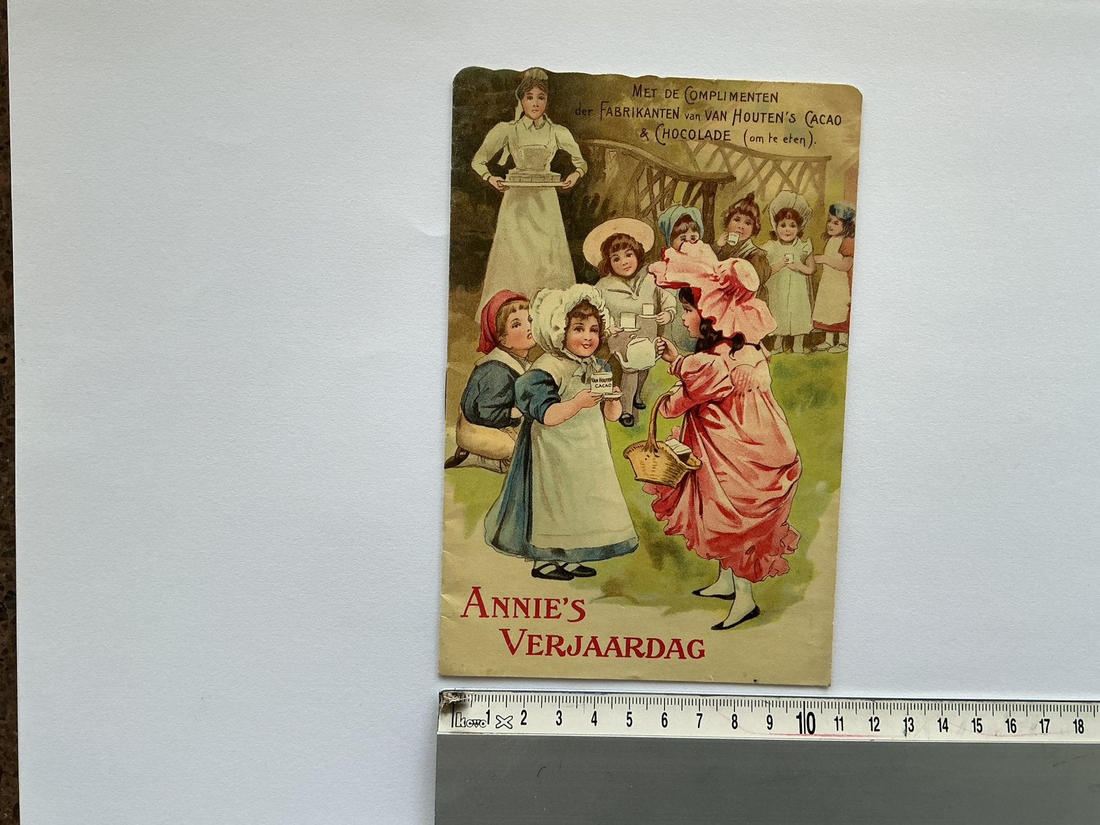 Reclameboekjes cacao van Houten, Verzenden, Voor 1940, Zo goed als nieuw