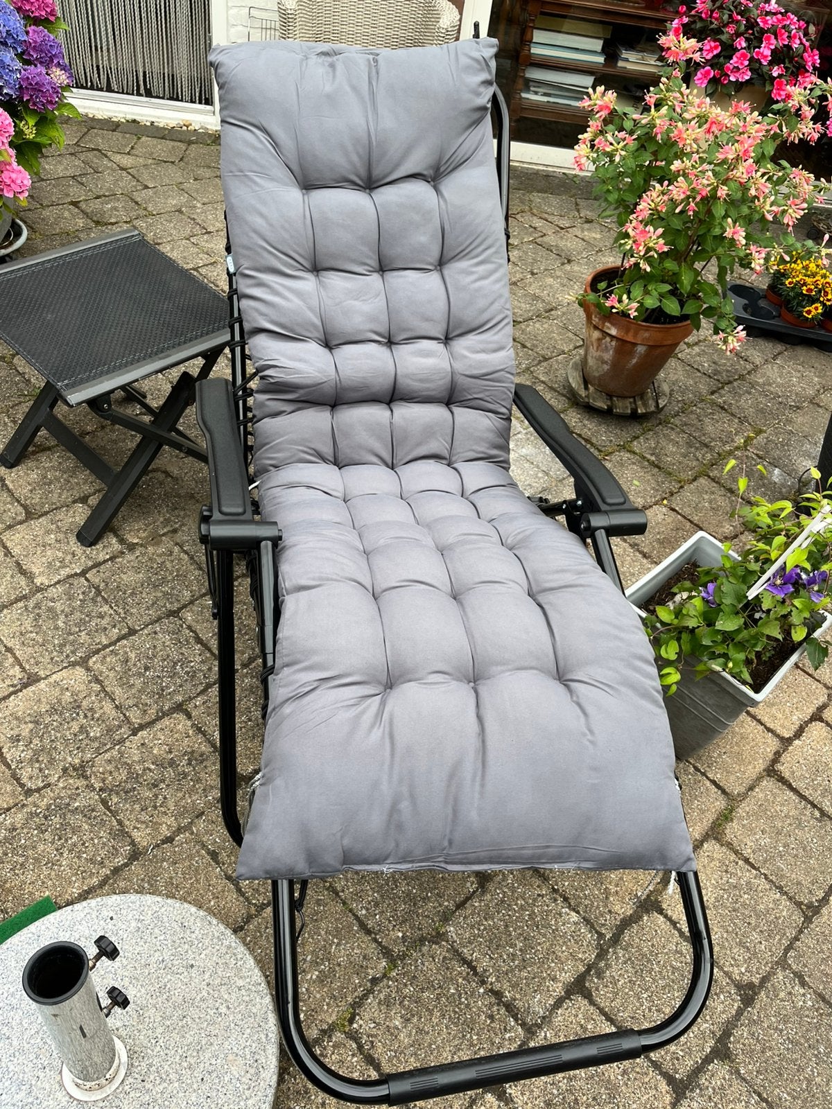 Luxe relax stoelen, Tuin en Terras, Ophalen, Zo goed als nieuw, Aluminium