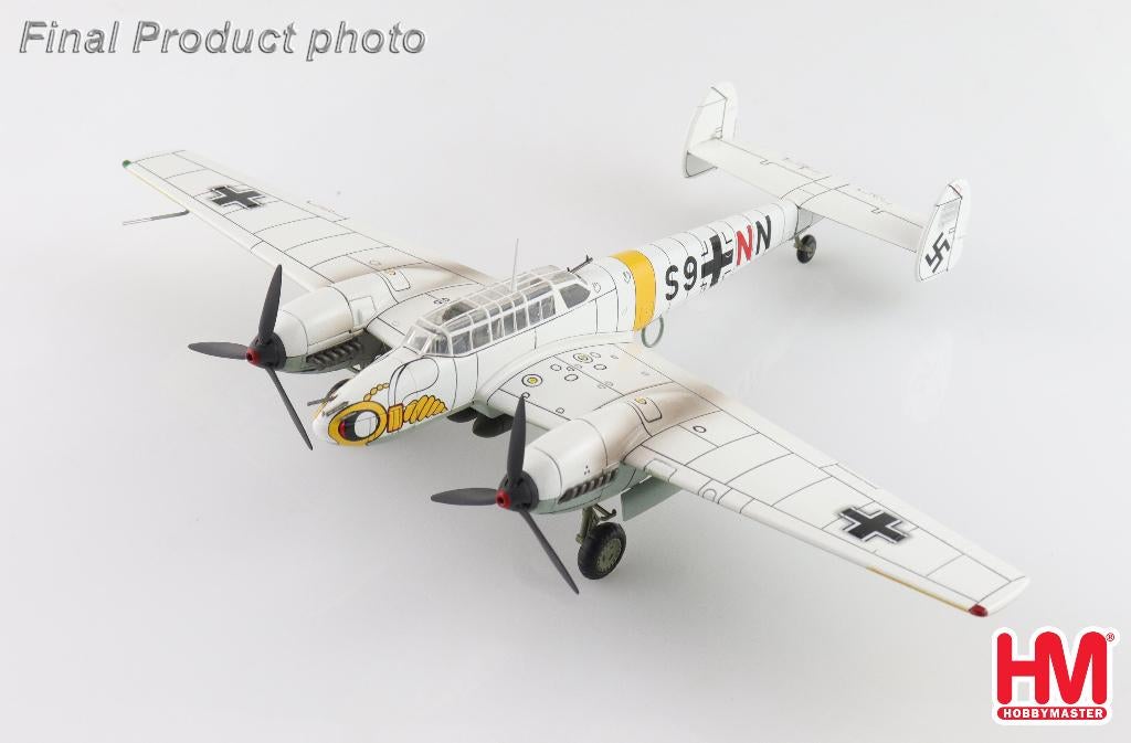 Messerschmitt Bf 110E Zerstörer Luftwaffe HobbyMaster HA1816, Verzenden, Nieuw, Military-Models VJ Mendelssohnstraße 29 info@military-models-vj.de