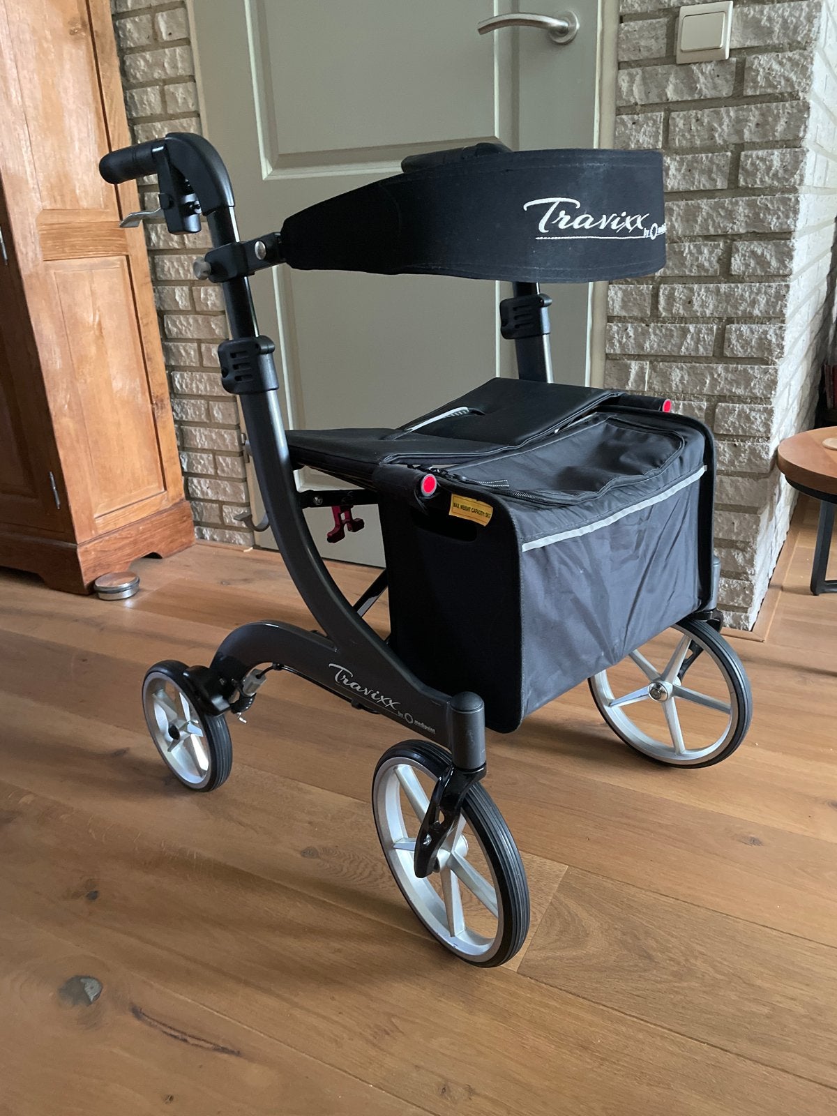 TRAVIXX DE LUXE S lichtgewicht rollator, Diversen, Ophalen, Opvouwbaar, Zo goed als nieuw